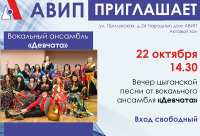 ВЕЧЕР ЦЫГАНСКОЙ ПЕСНИ